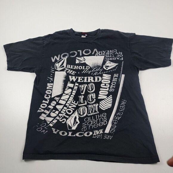 Volcom Stone T Shirt Large Vtg 90s 00s Y2K Skate Grunge Vtg Baggy Distressed - Picture 1 of 10